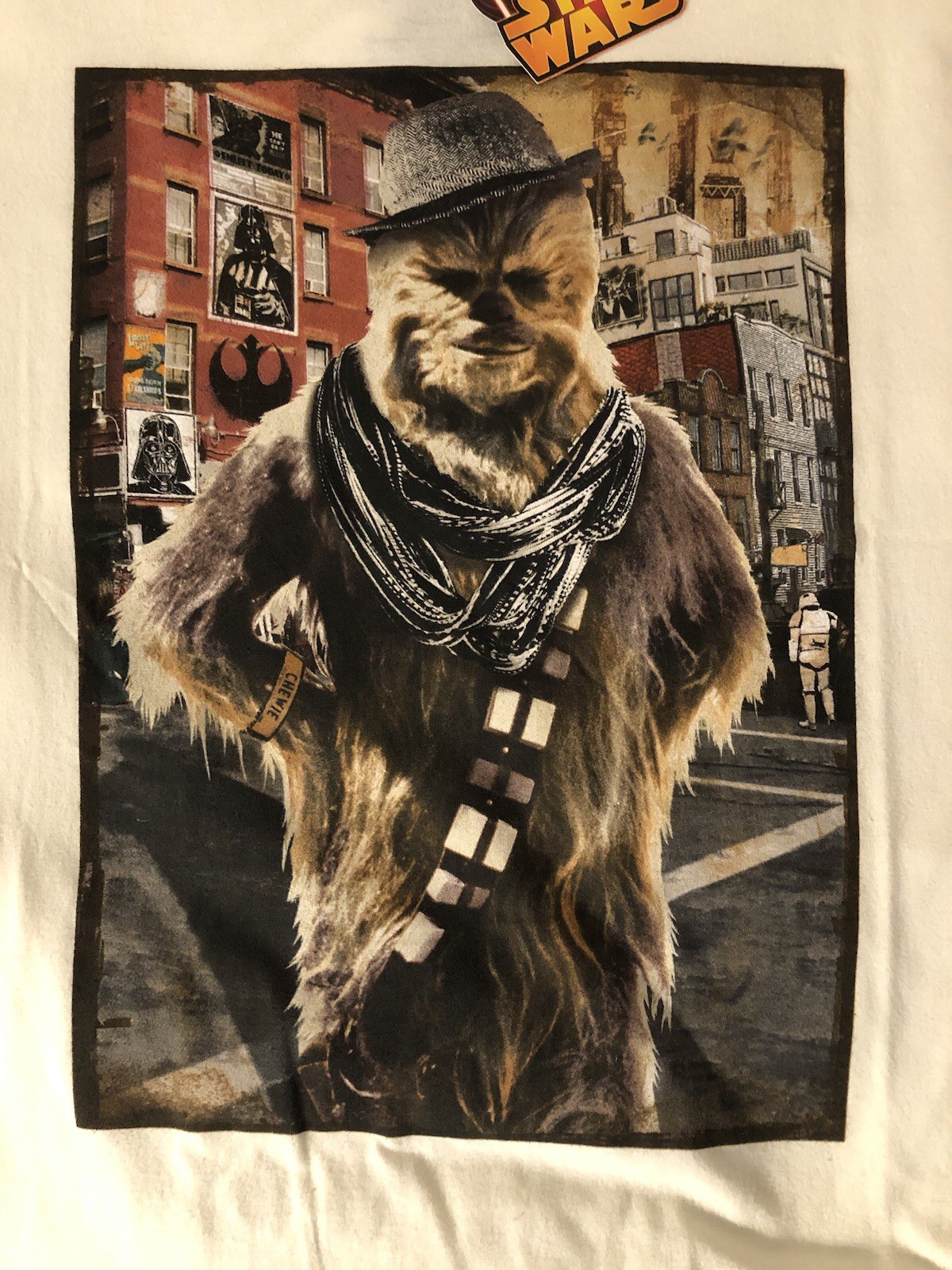 Star Wars Men’s 2XL Fifth Sun Chewbacca T Shirt Tee Chewie Official NEW NWT