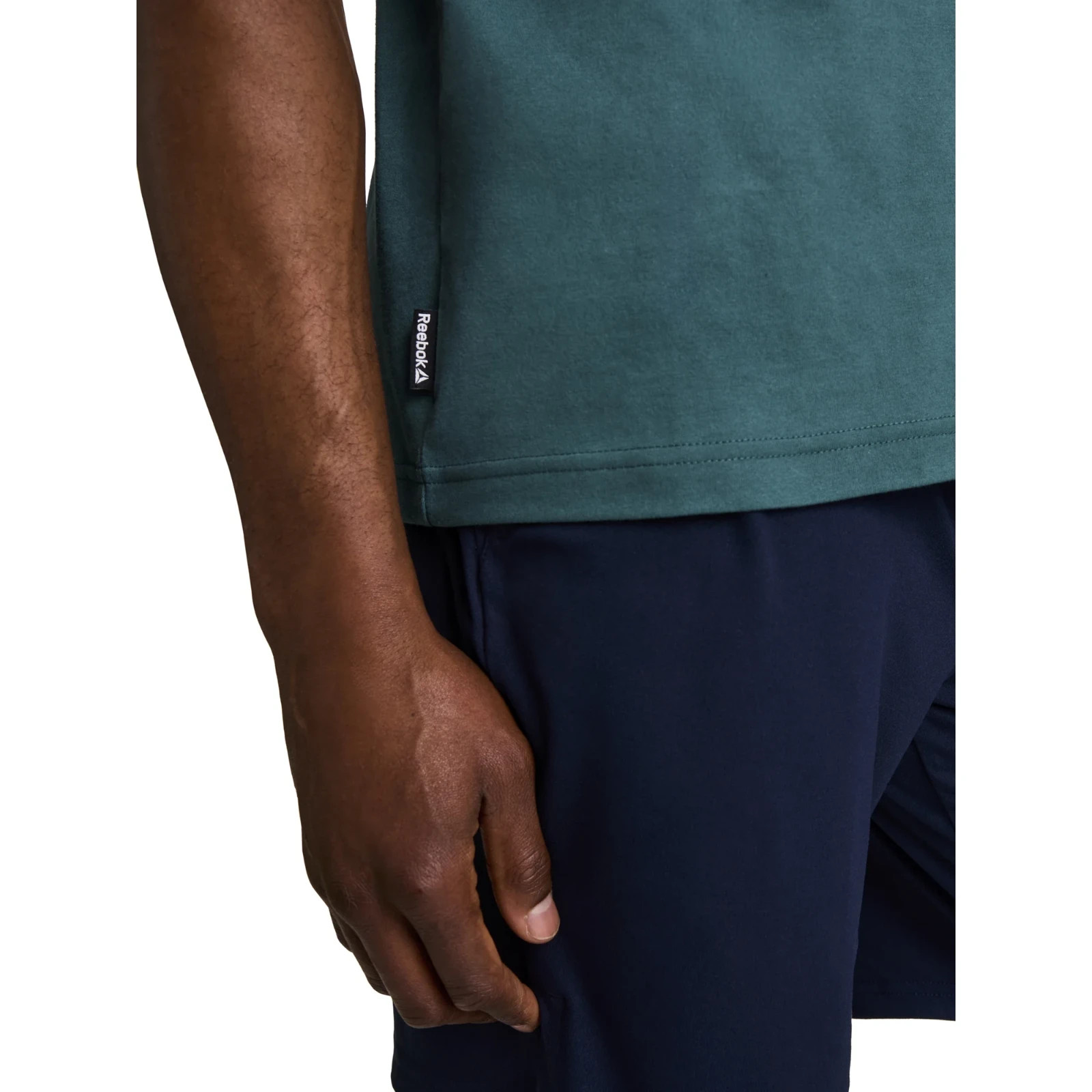 Reebok Men's Graphic Tee Shirt Balsam Green Size Large L Crew Neck Athletic New gallery
