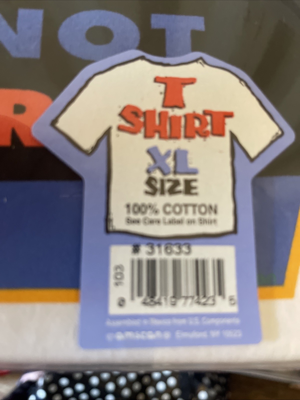 Vintage-“RETIRED Not EXPIRED”-XL Shirt-90s Humor-Brand New In Pkg-2 Available gallery