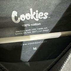Cookies Grey T Shirt Size Medium