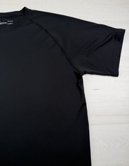 Under Armor Tactical Shirt Short Sleeve Black Loose HeatGear Wicking Mens L