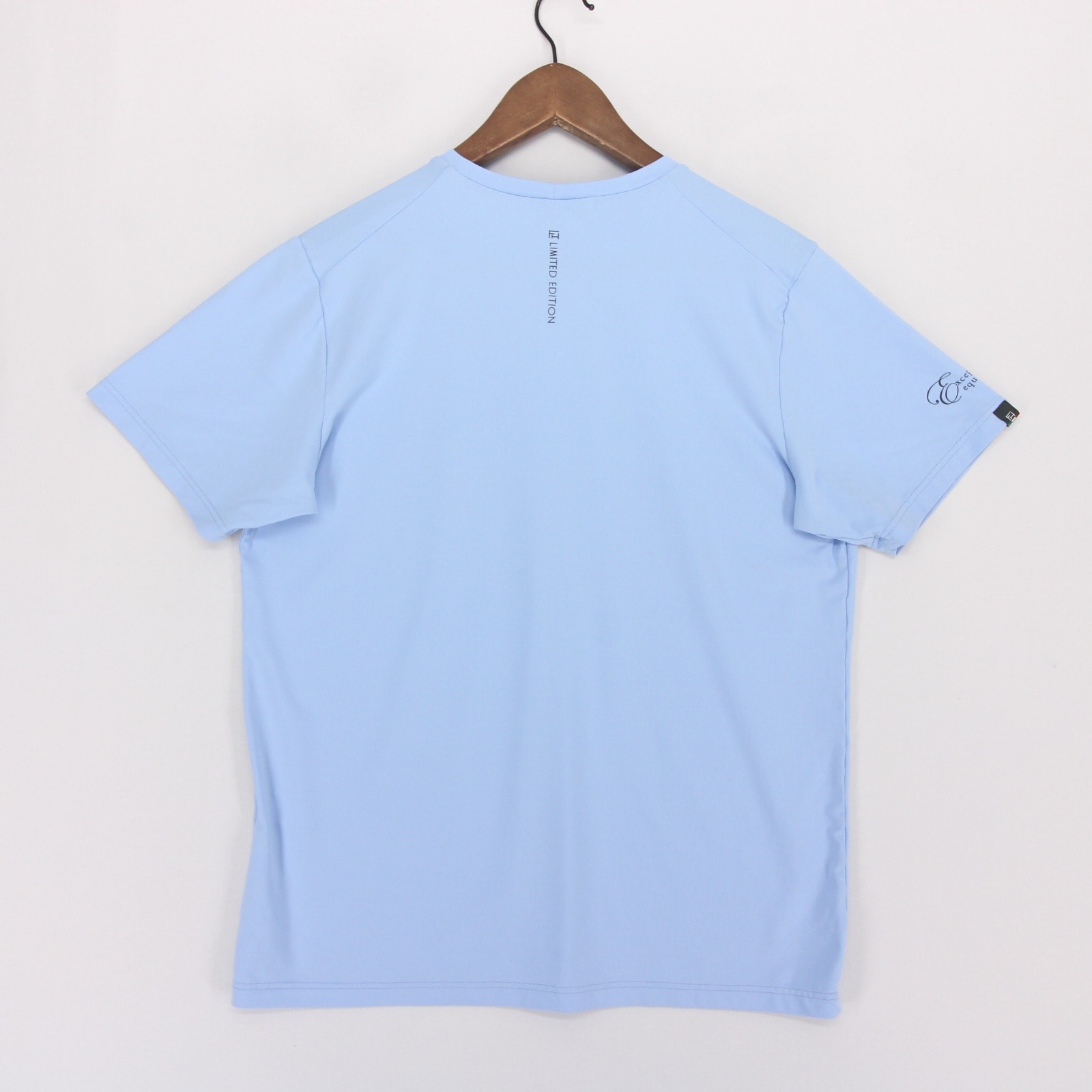 For Horses T Shirt Mens M Sky Blue Equestrian Italy Technical Limited Edition gallery