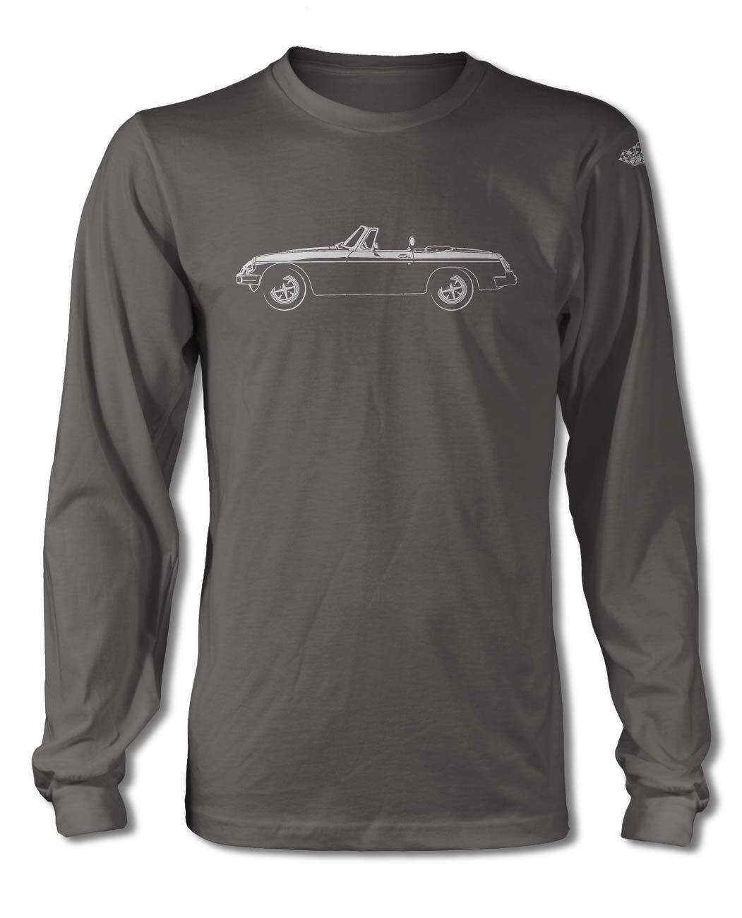 MG MGB MKIII Convertible T-Shirt - Long Sleeves - Side View gallery