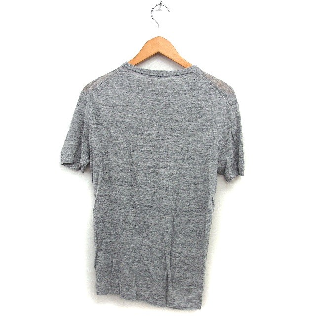 JOURNAL STANDARD relume Summer knit cut and sew Tshirt crew neck melange ribbed gallery