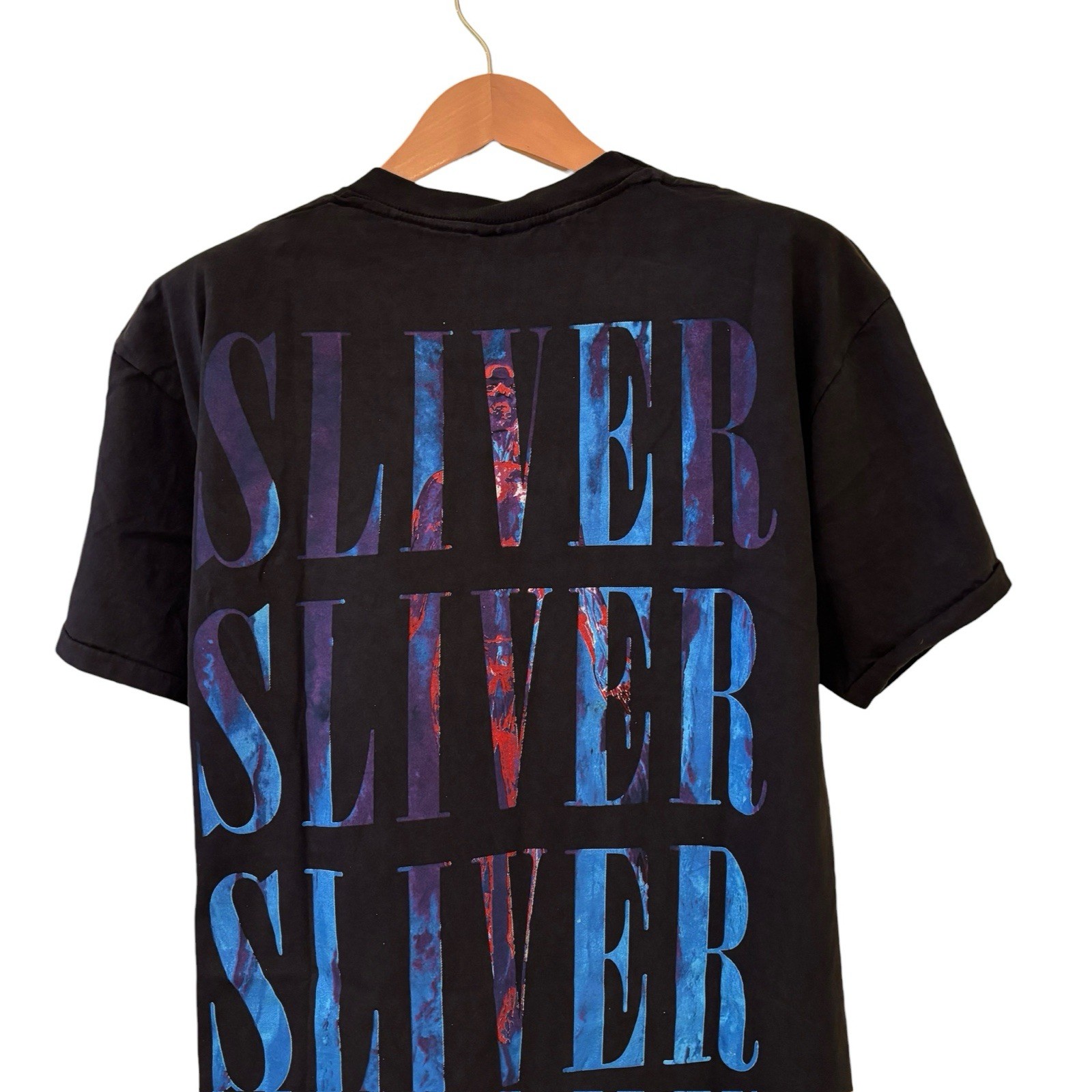 Vintage NIRVANA Sliver 1992 Kurt Cobain Grunge Band Size XL T-Shirt REPRINT gallery