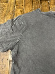 Truth By Republic Gray Distressed Short Sleeved T Shirt Embroidered Pocket XL