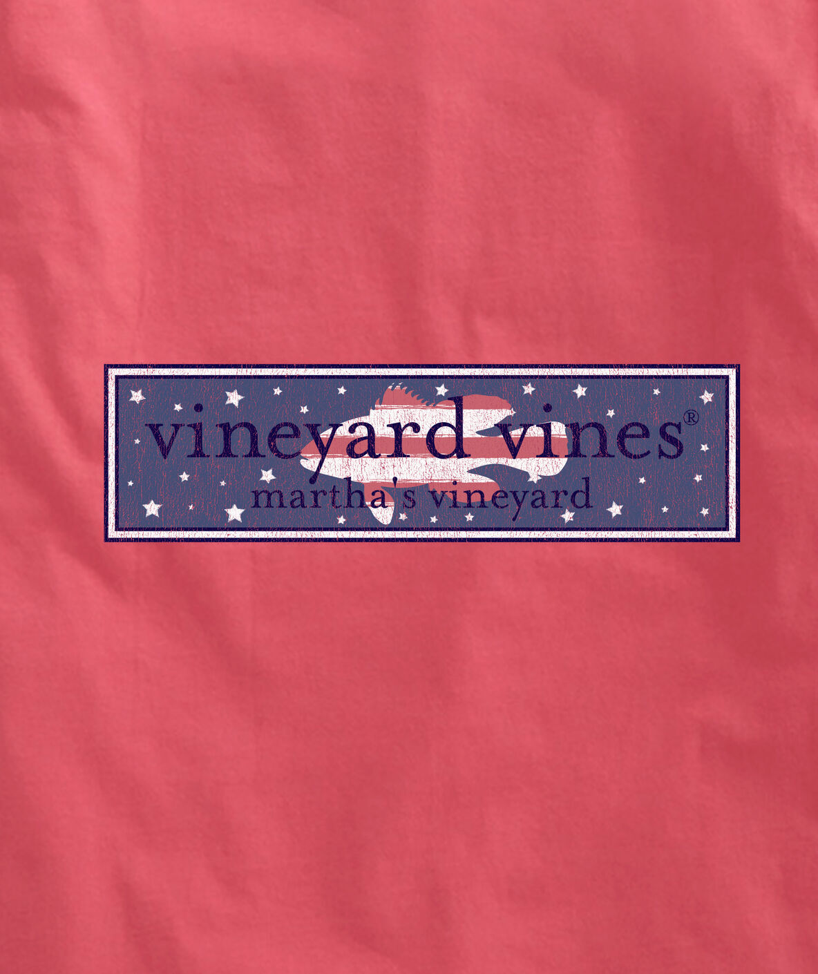 Vineyard Vines “Grouper Logo Box” S/S Pocket T-Shirt, NWT - L + XL - Jetty Red gallery