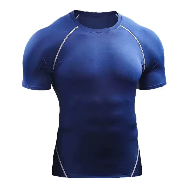 Men's Quick Drying Outdoor Sports T-Shirt Tee Shirt Stretch Fit Running Fitness gallery