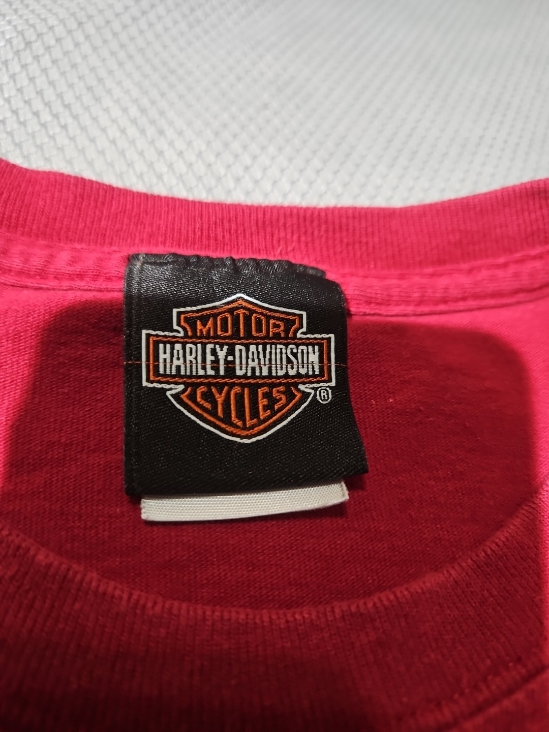 Harley Davidson Shirt Mens XL Red Roadhouse Graphic Print Motorcycle Biker Tee gallery