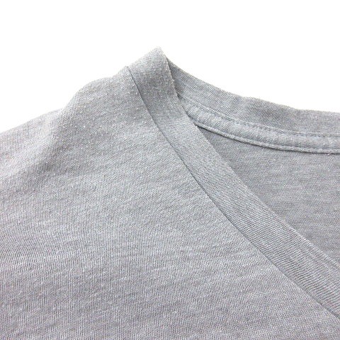 JOURNAL STANDARD Cut and sew Tshirt Vneck short sleeve M Gray /MN Men's gallery