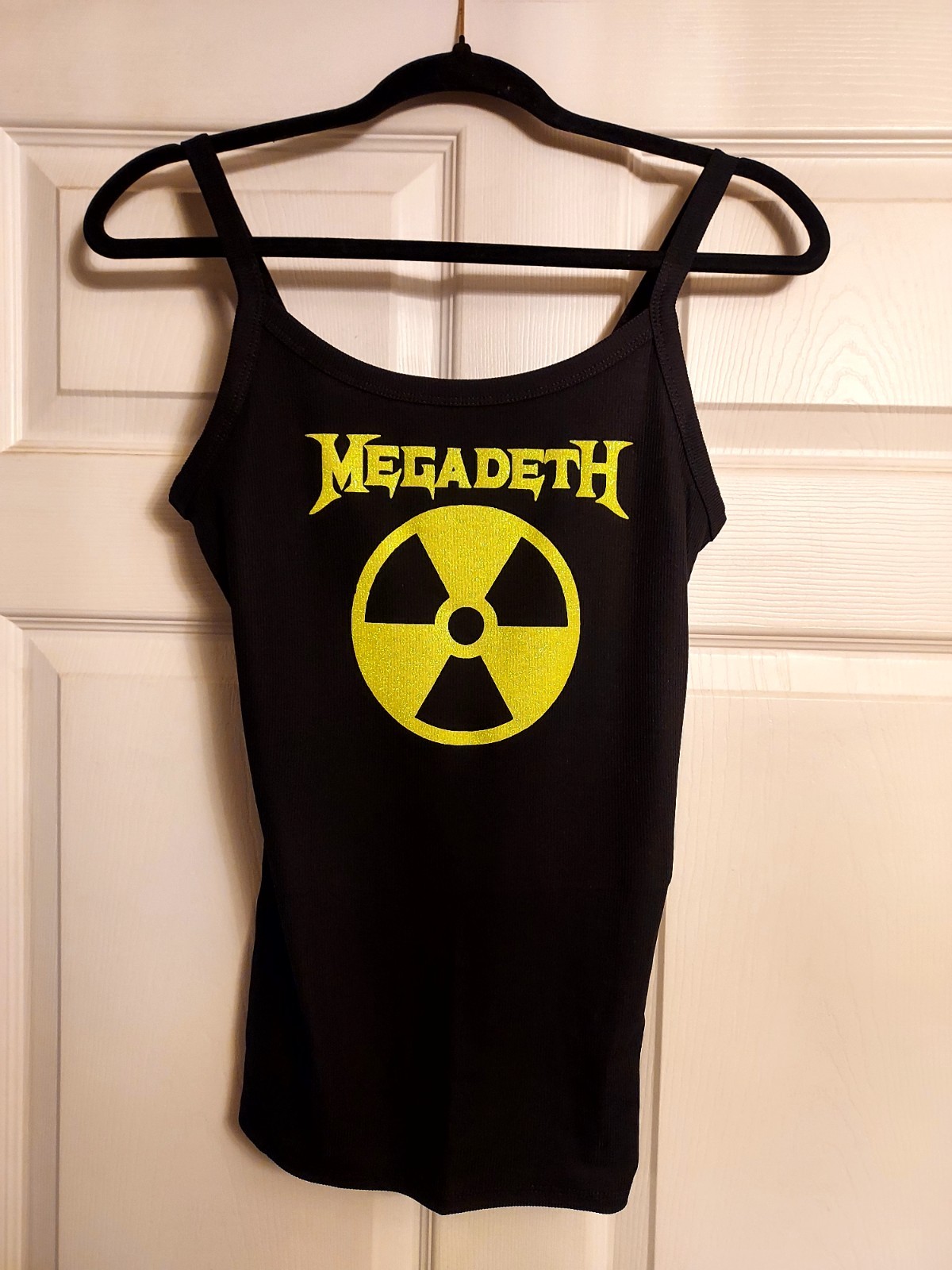 Megadeth Nuclear tank top Glitter Vinyl Megadeth crop Top Megadeth Shirt gallery