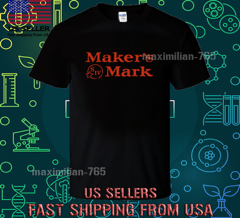 NEW SHIRT MAKER’S MARK WHISKY RUNCING LOGO T-SHIRT SIZE FUNNY S TO 5XL