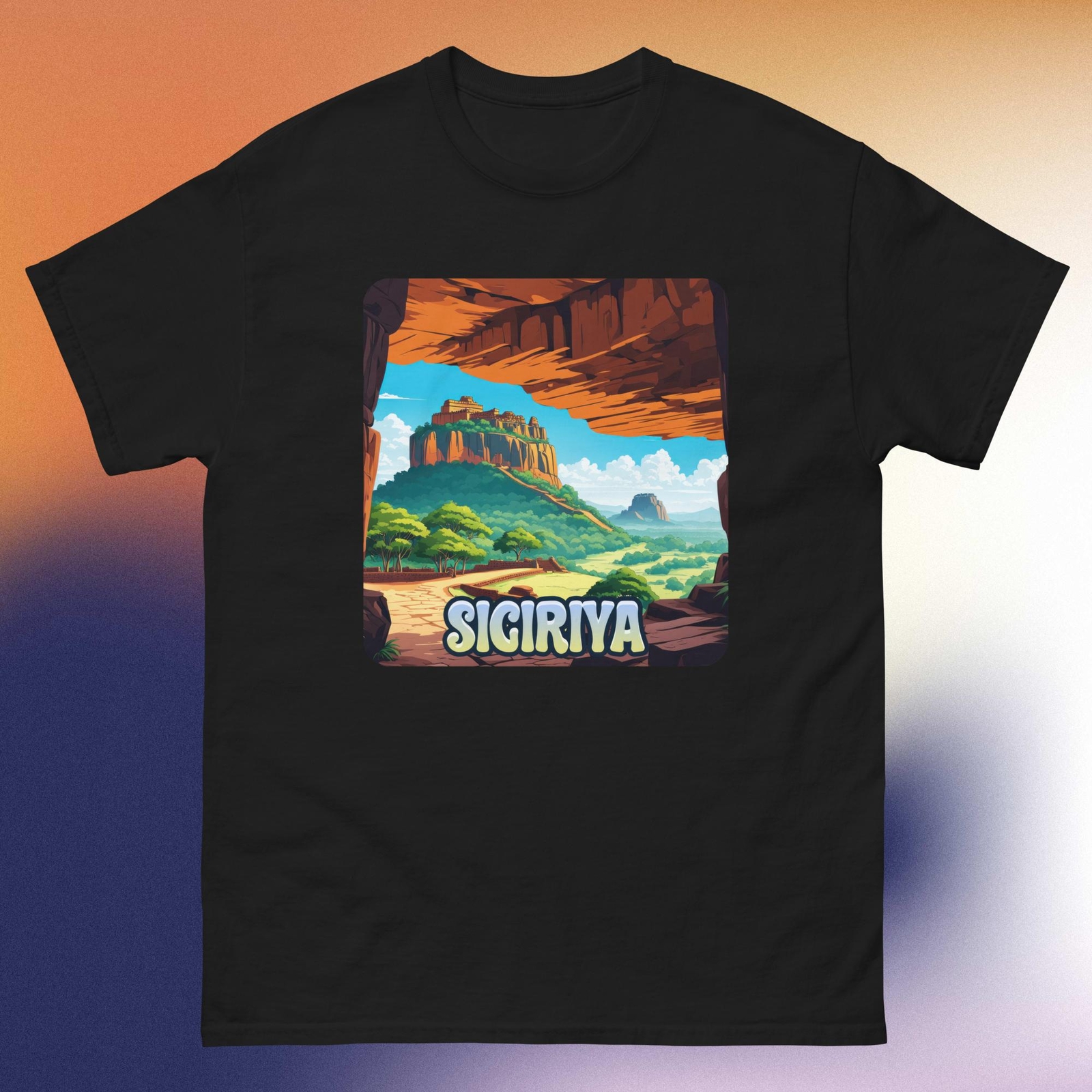 Sigiriya Sri Lanka - Unisex Short Sleeve T-Shirt gallery