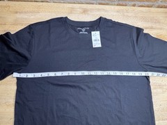 New Silver Jeans Co. Men’s Soft Jersey Short Sleeve Crew-Neck T-Shirt Black S
