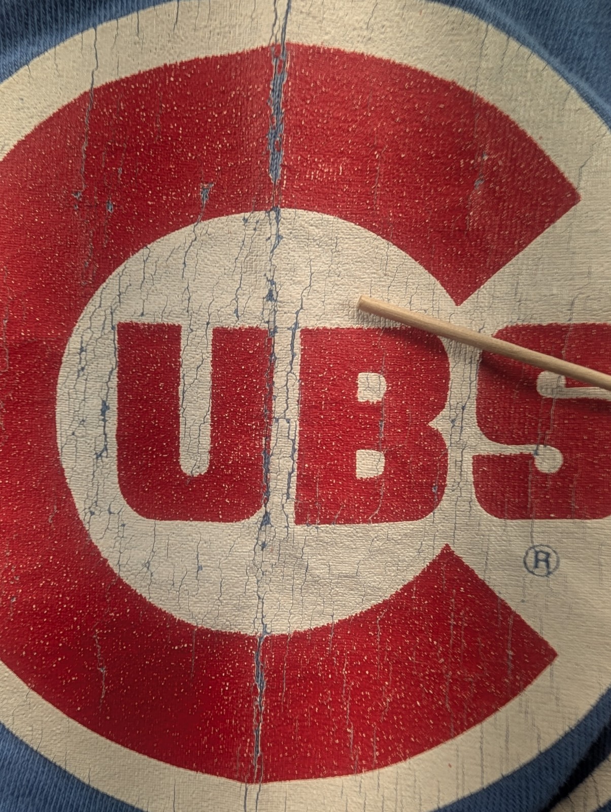 VTG Artex 1990 Chicago Cubs T-Shirt Mens XL Blue Made In USA Cotton Single Stitc gallery