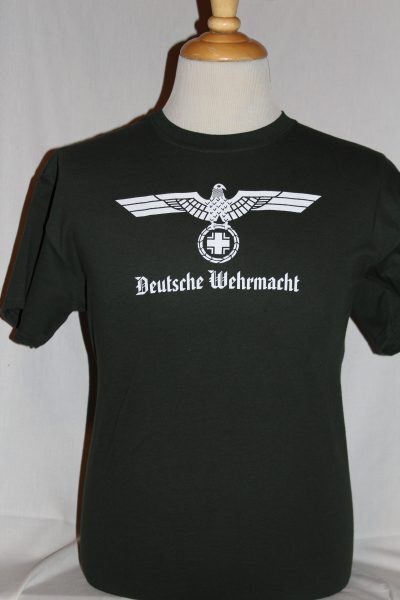 WW2 WWII German Eagle Deutsche Wehrmacht T shirt Tee Military biker gallery