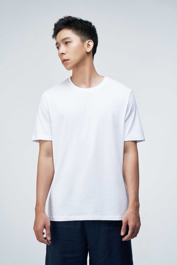 Routine Short Sleeve T-Shirt - Form Fitted - White - Any Size gallery