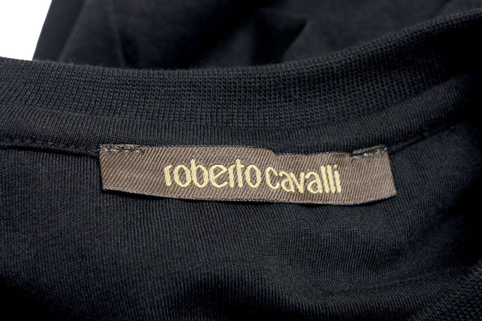 Roberto Cavalli Men's Black Graphic Crewneck T-Shirt Size S M L XL 2XL gallery