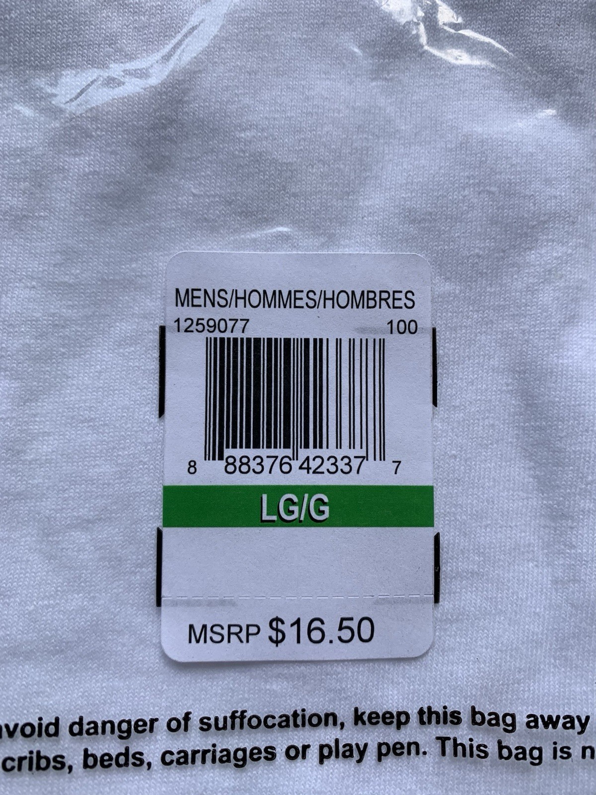 FACTORY SEALED Men's Under Armour Loose Fit "I WILL" Shirt 1259077 - WHITE Sz LG gallery