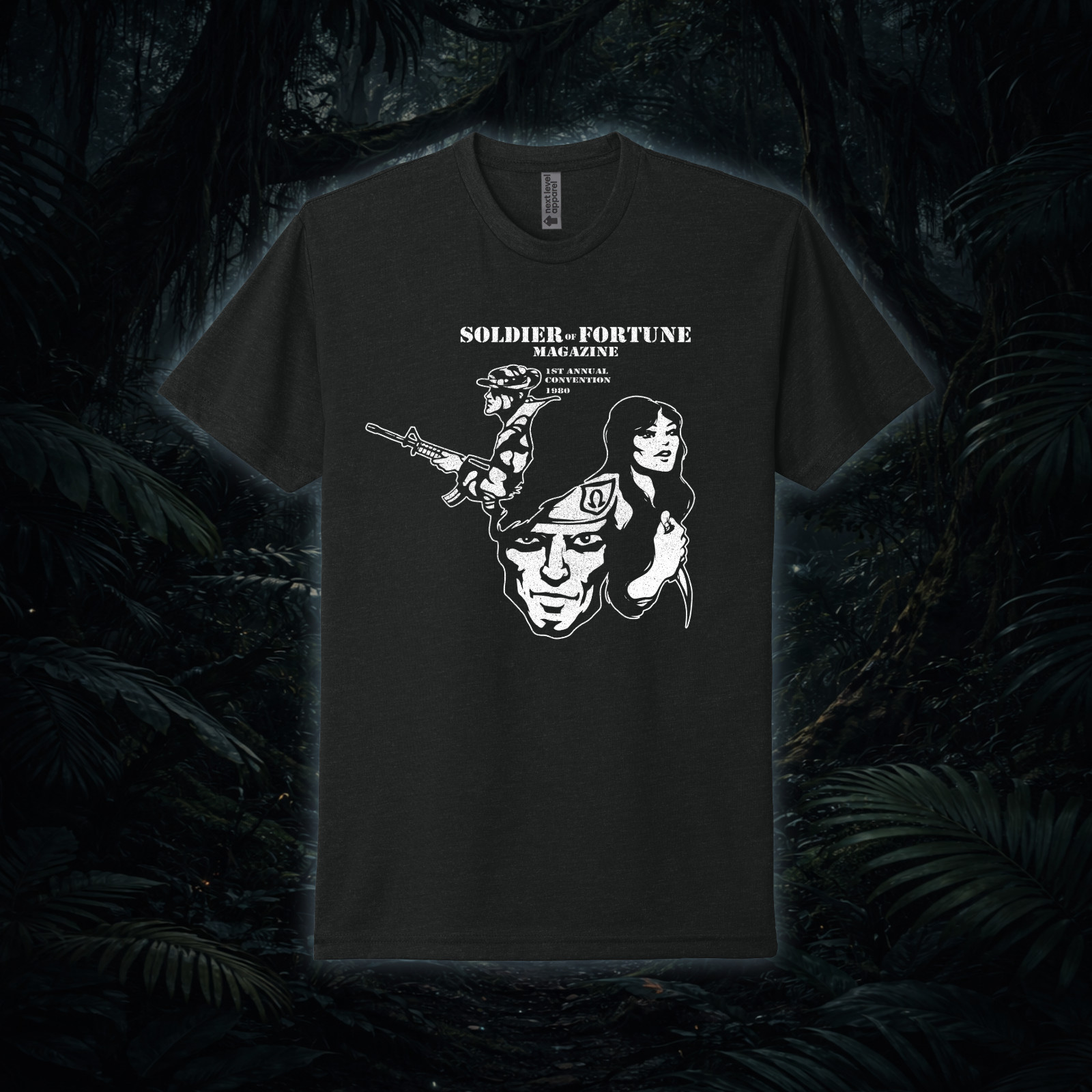 Soldier of Fortune Magazine 1st Annual Convention 1980 T-Shirt