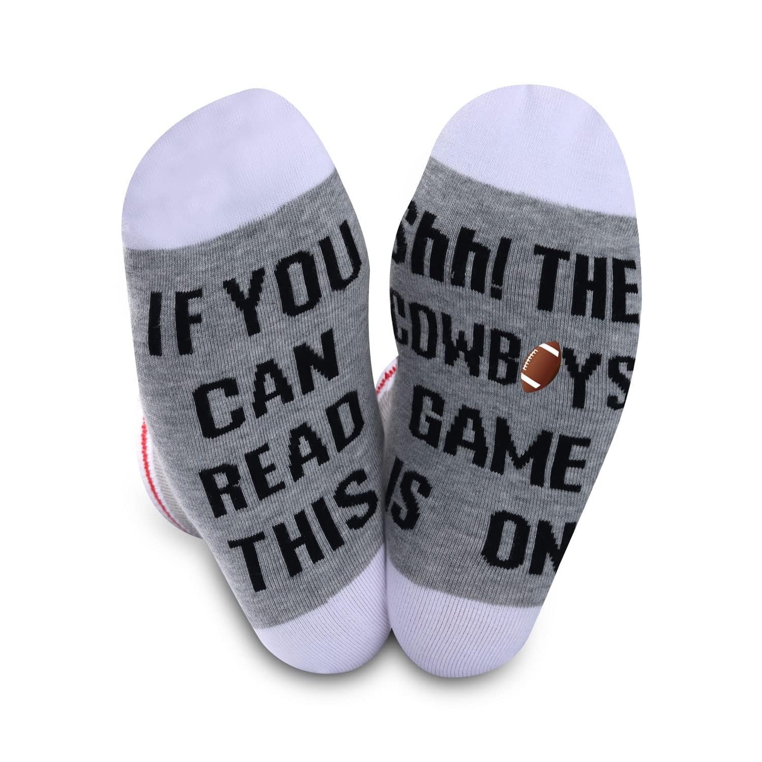 2 Pairs American Football Gift Socks Soccer Fans Gift Funny Birthday Present …