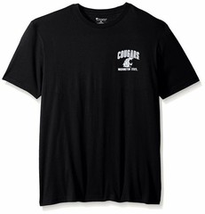 New Washington State Cougars T-Shirt Champion Official College Black Mens Size S