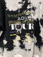 Trippy Worldwide 2013 International Summer of Love Tour Concert T Shirt XS