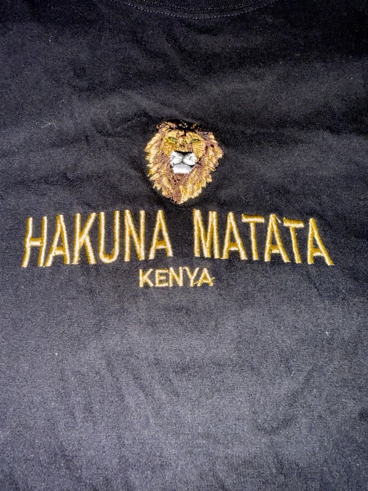 Vintage Hakuna Matata Kenya Lion