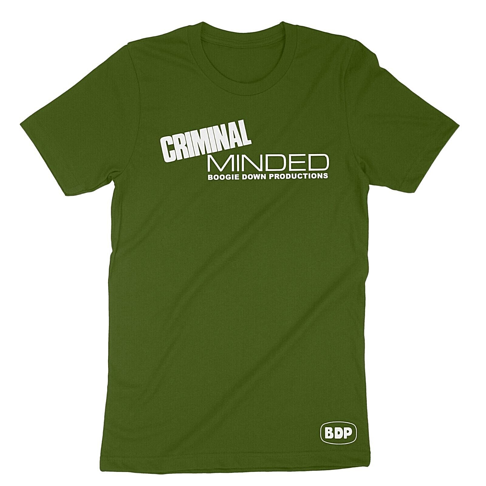 Boogie Down Productions BDP KRS One Criminal Minded Graphic Hip Hop Men's Tee gallery