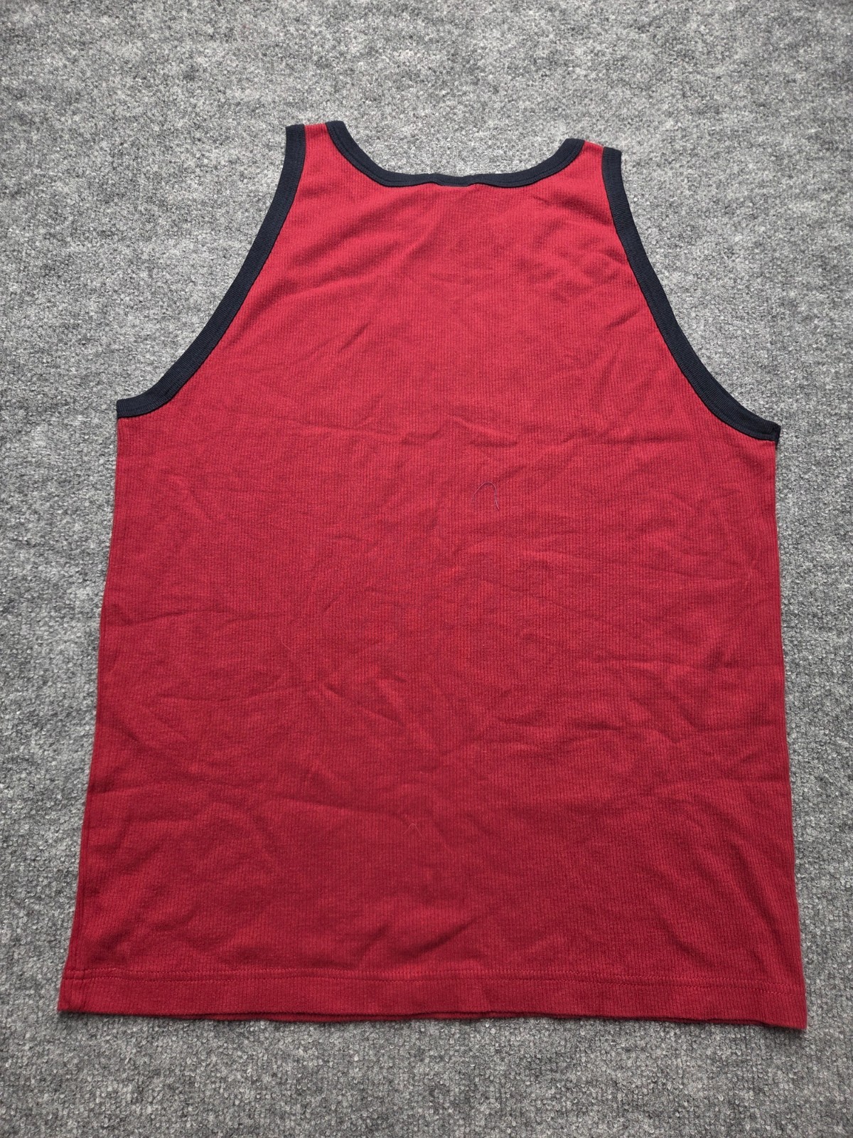 Old Navy Men's Tank Top Red Size Large Wide Strap Sleeveless Regular Fit gallery
