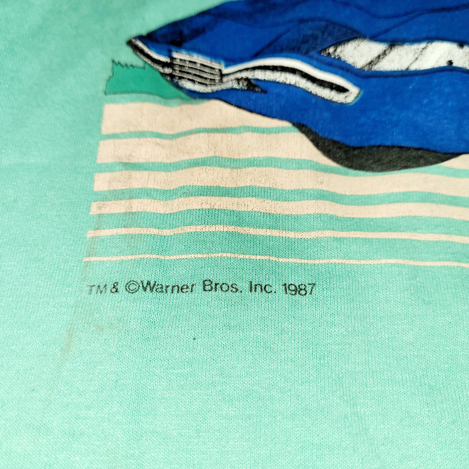 VTG 80s Bugs Bunny Miami Vice Looney Tunes 1987 Made In USA 80s L Teejays Tag gallery