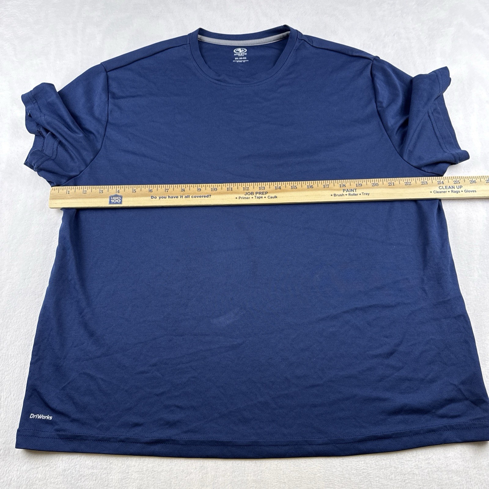 Athletic Works Men’s 2XL Blue T-Shirt Lightweight Breathable Workout gallery