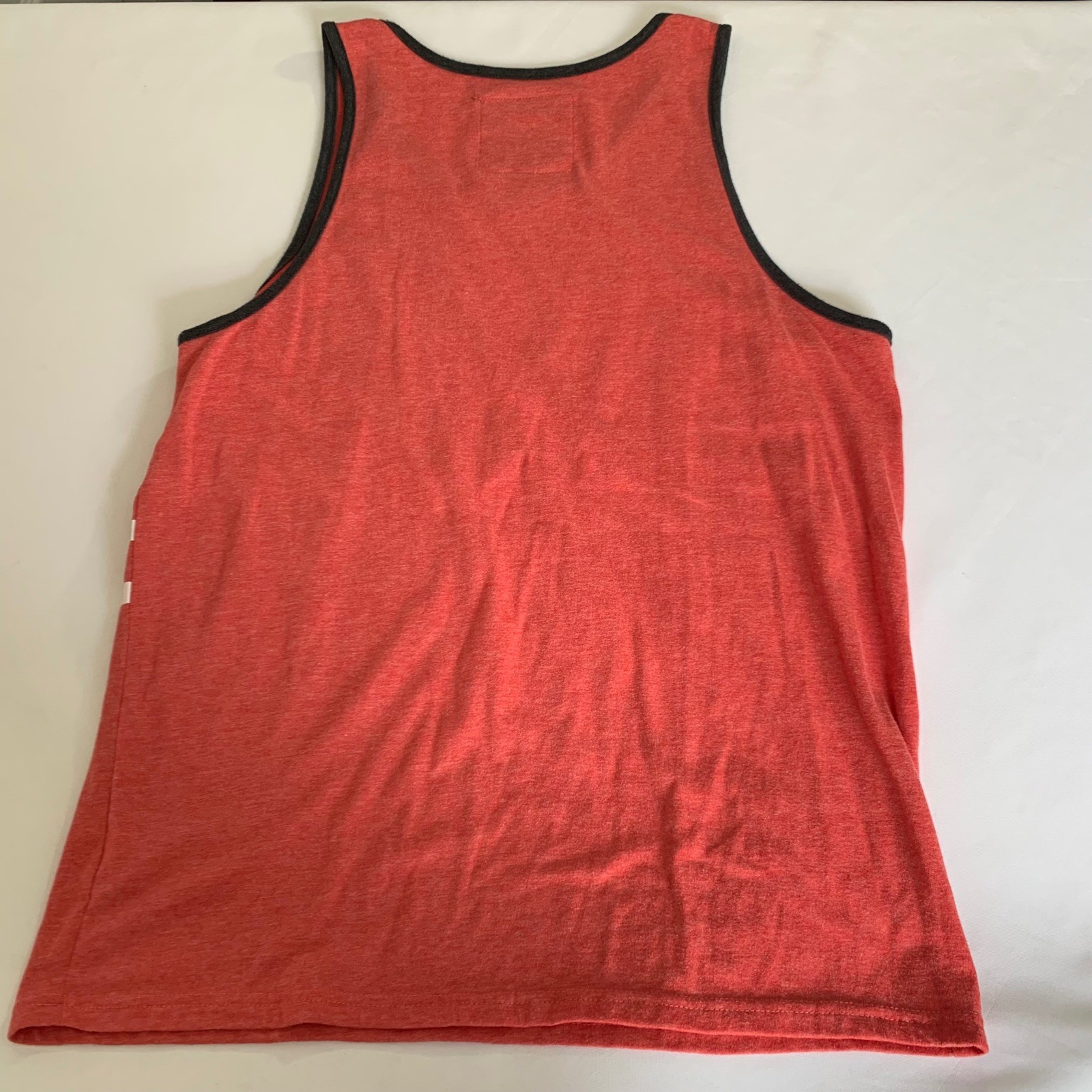Limited Edition Jamaica Tank Top XL Red Rasta Striped Ringer Summer Beach Boho gallery