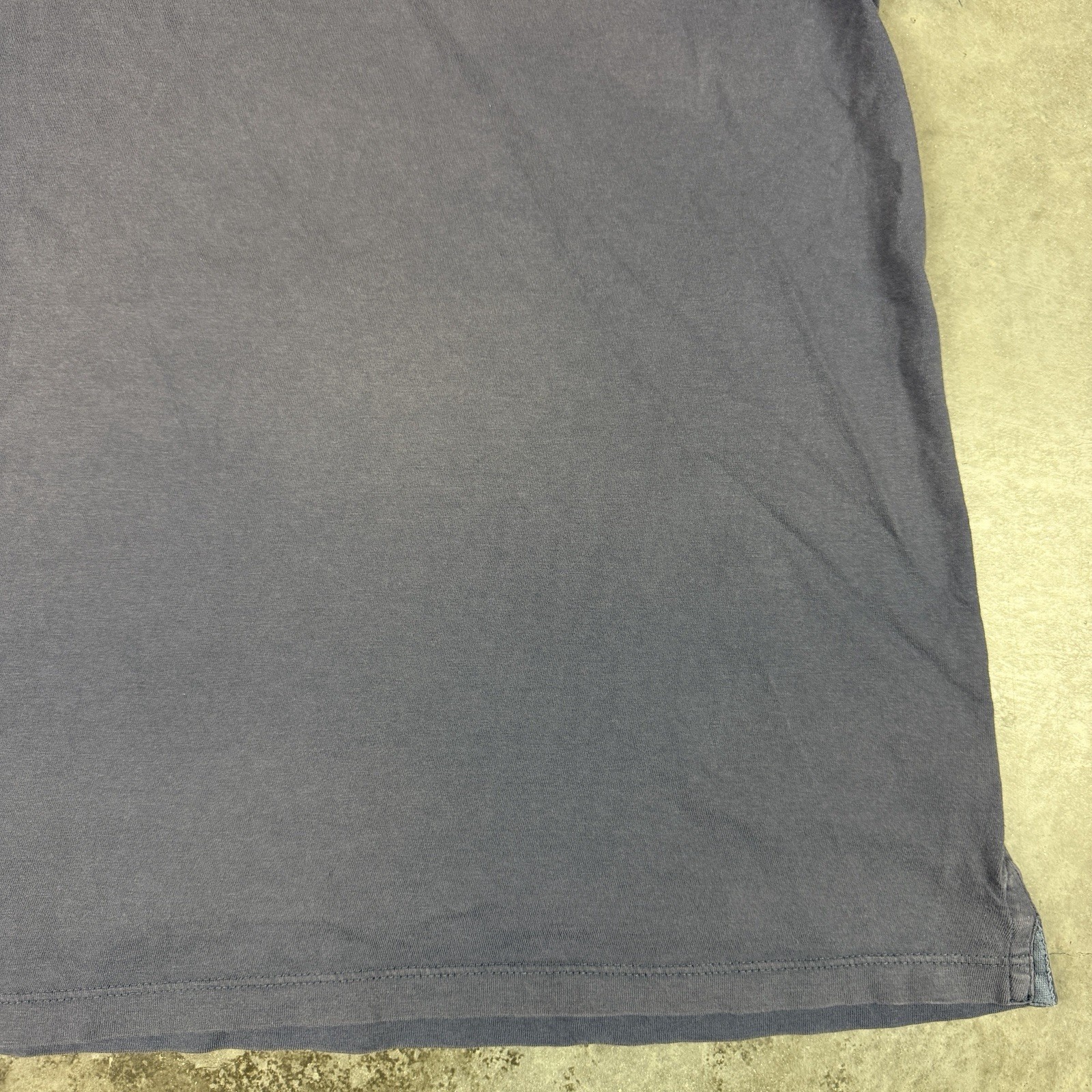 Hang Ten T Shirt Mens Large Blue Sun Fade Pocket Beach Surf Preowned gallery