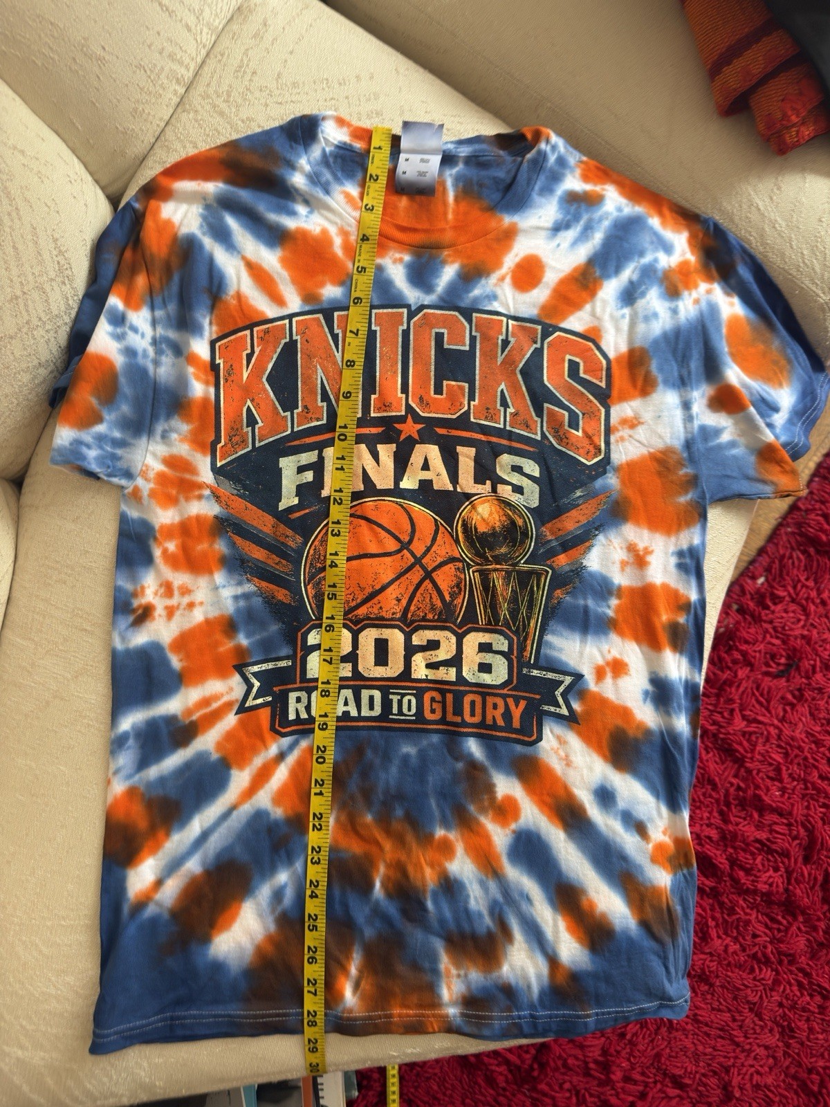 Bootleg Knicks Tye dye Finals 2026 Size M gallery