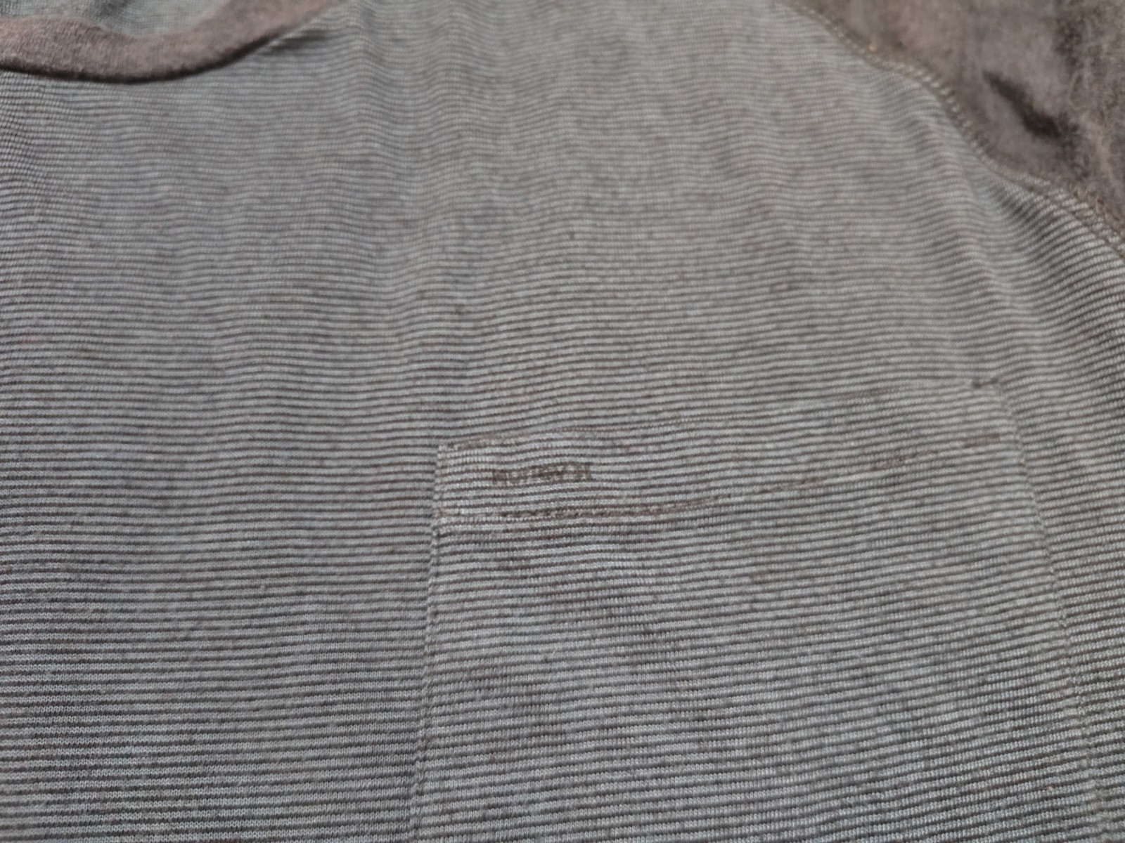 Hurley T Shirt Mens XL Blue Striped Short Sleeve Crewneck Pullover Cotton Poly gallery