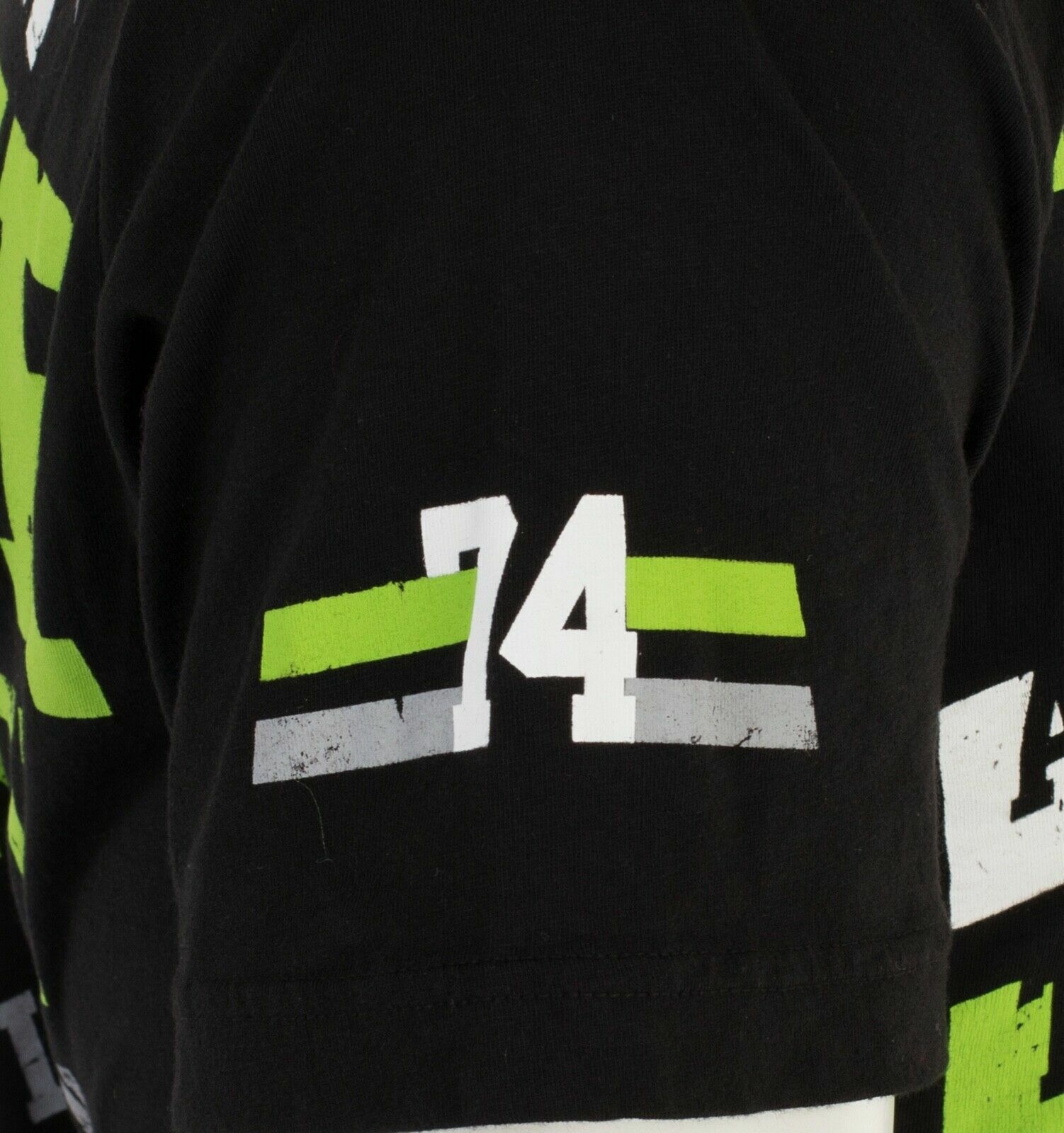 AMERICAN FIGHTER Corner Black Neon Green Athletic Mens Crewneck T-shirt S-3XL gallery