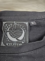 Killstar New World T-Shirt Disorder Pyramid Long Sleeve Crewneck Graphic Tee (L)