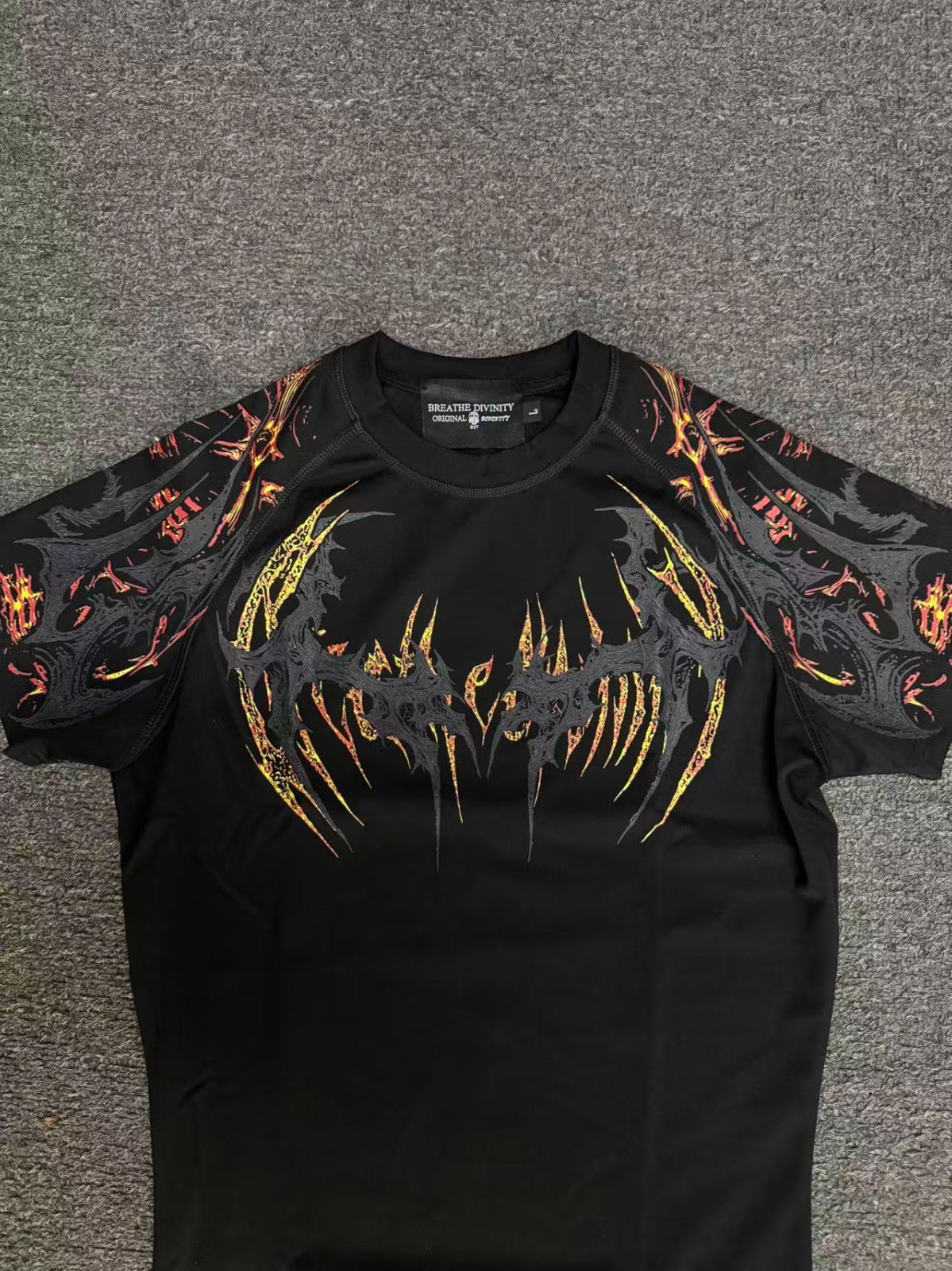 Breathedivinity High Bounce tight training fitness T-shirt gallery