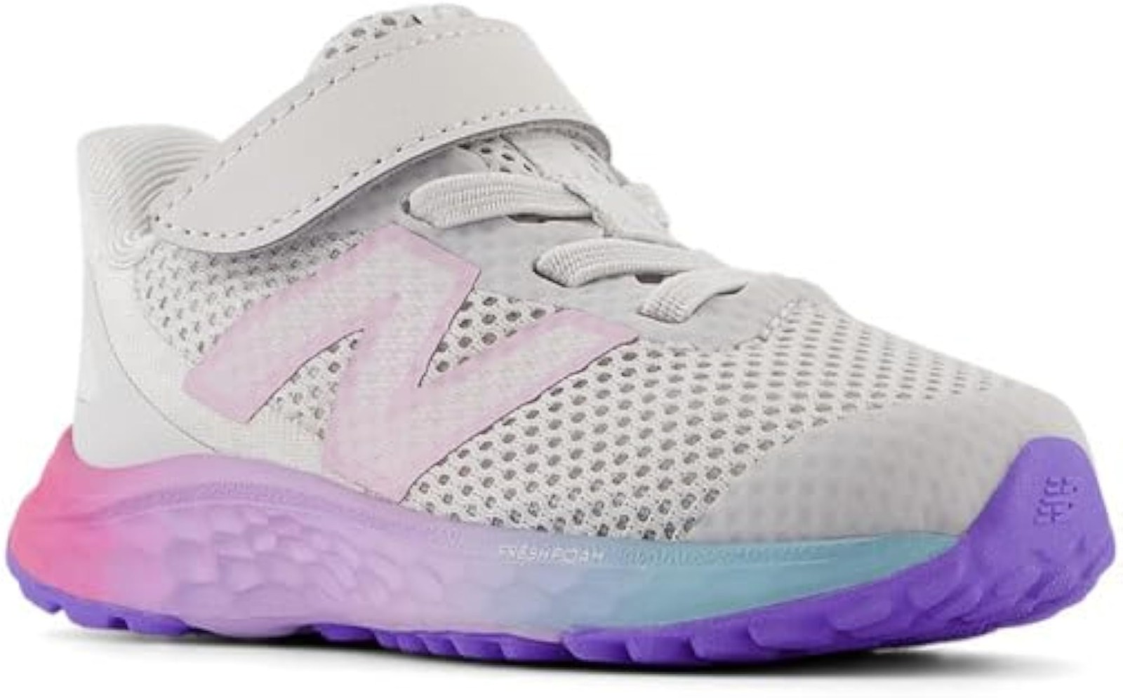 New Balance Fresh Foam Arishi V4 Bungee Lace with Top Strap Running Shoe, Grey M gallery