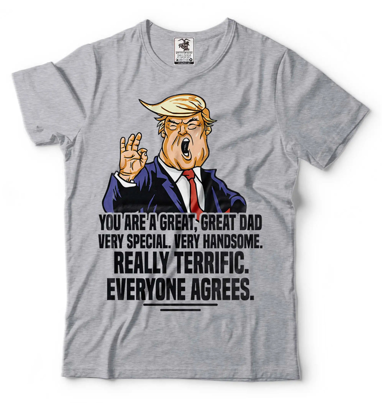 Father's Day Trump Shirt Great Dad Shirt Dad Political Tee Trump Lover Dad Gift gallery