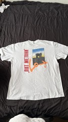 Vintage Single Stitch Pat Methany Group 80s Graphic Tee Size XL White Made in US