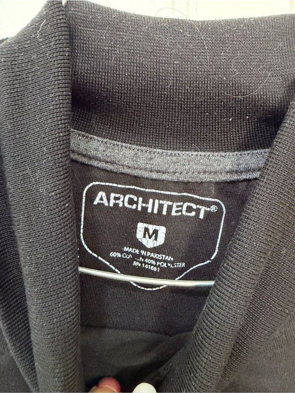 Architect Black basic cotton/polyester Turtleneck long sleeve gallery