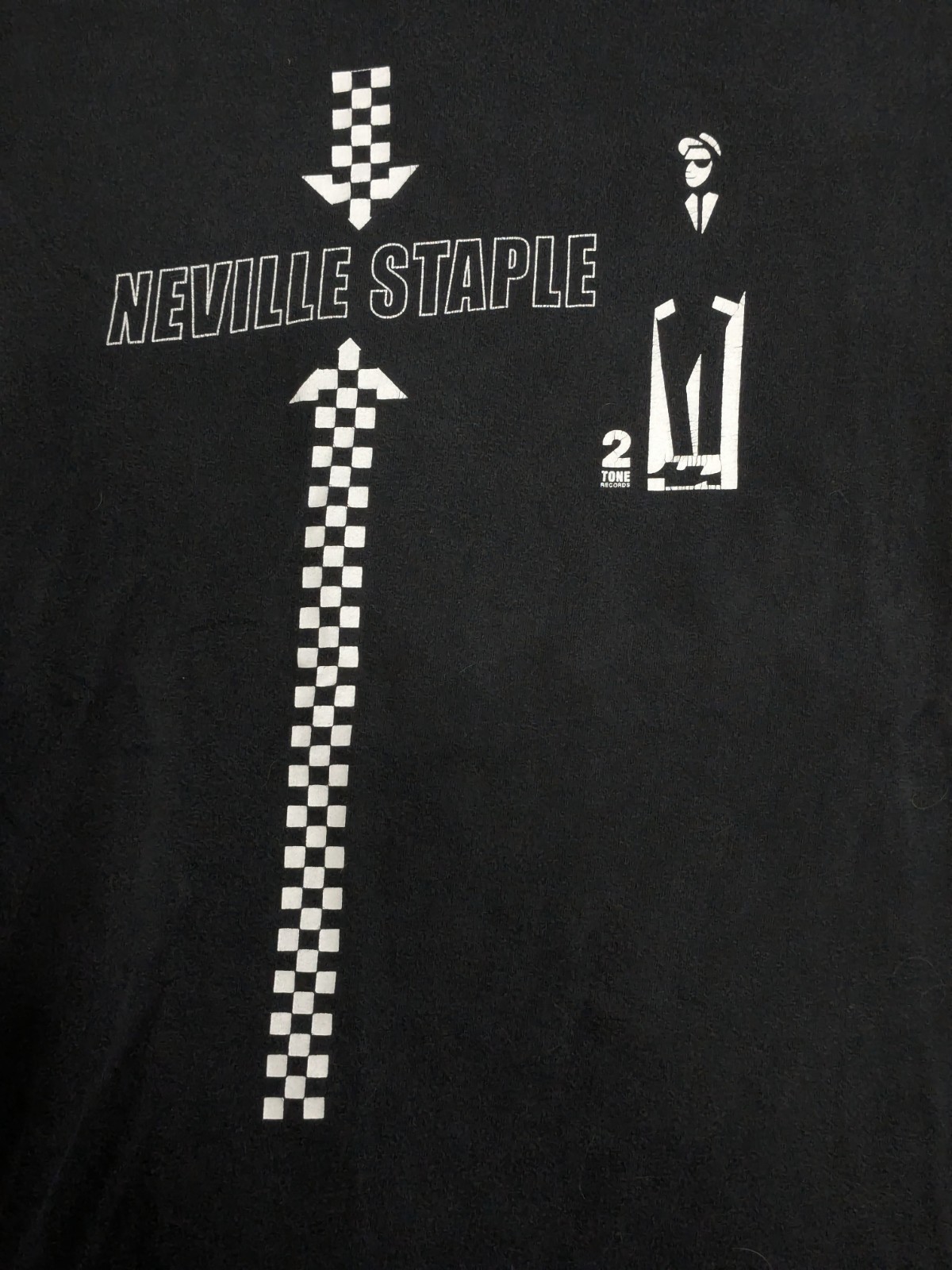 VTG Y2K 2 Tone Records Neville Staple The Specials Ska Music Promo T-Shirt L gallery