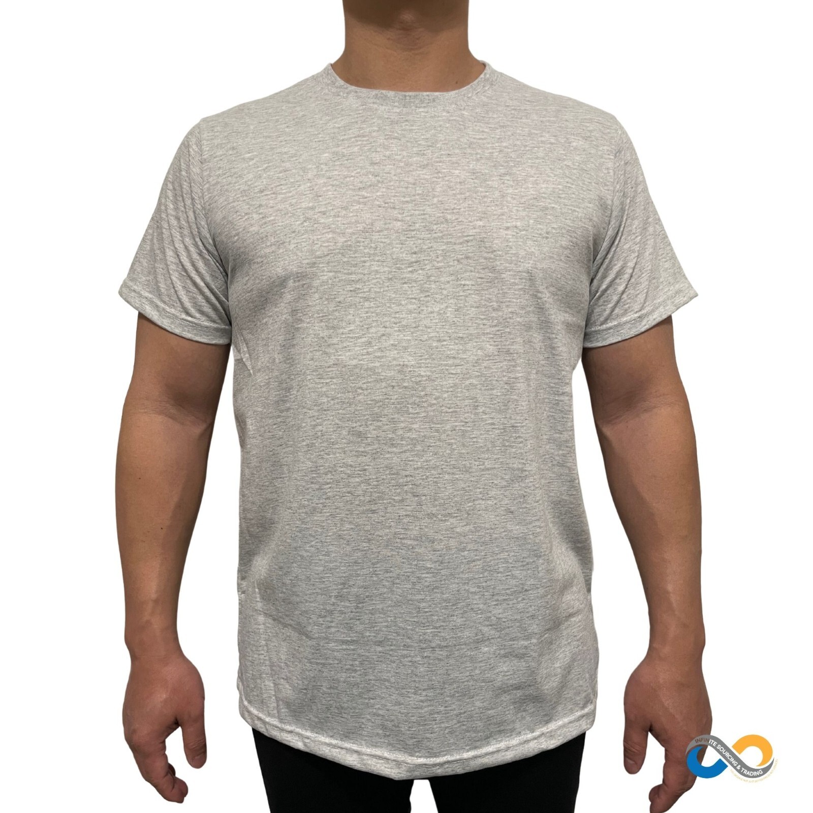 80/20 Polyester Adult Crew Neck Short Sleeves T-Shirt, Colored Sublimation Shirt gallery