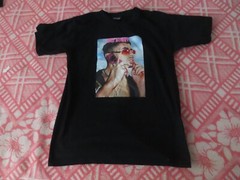 Bad Bunny On Phone tshirt Gemrock M
