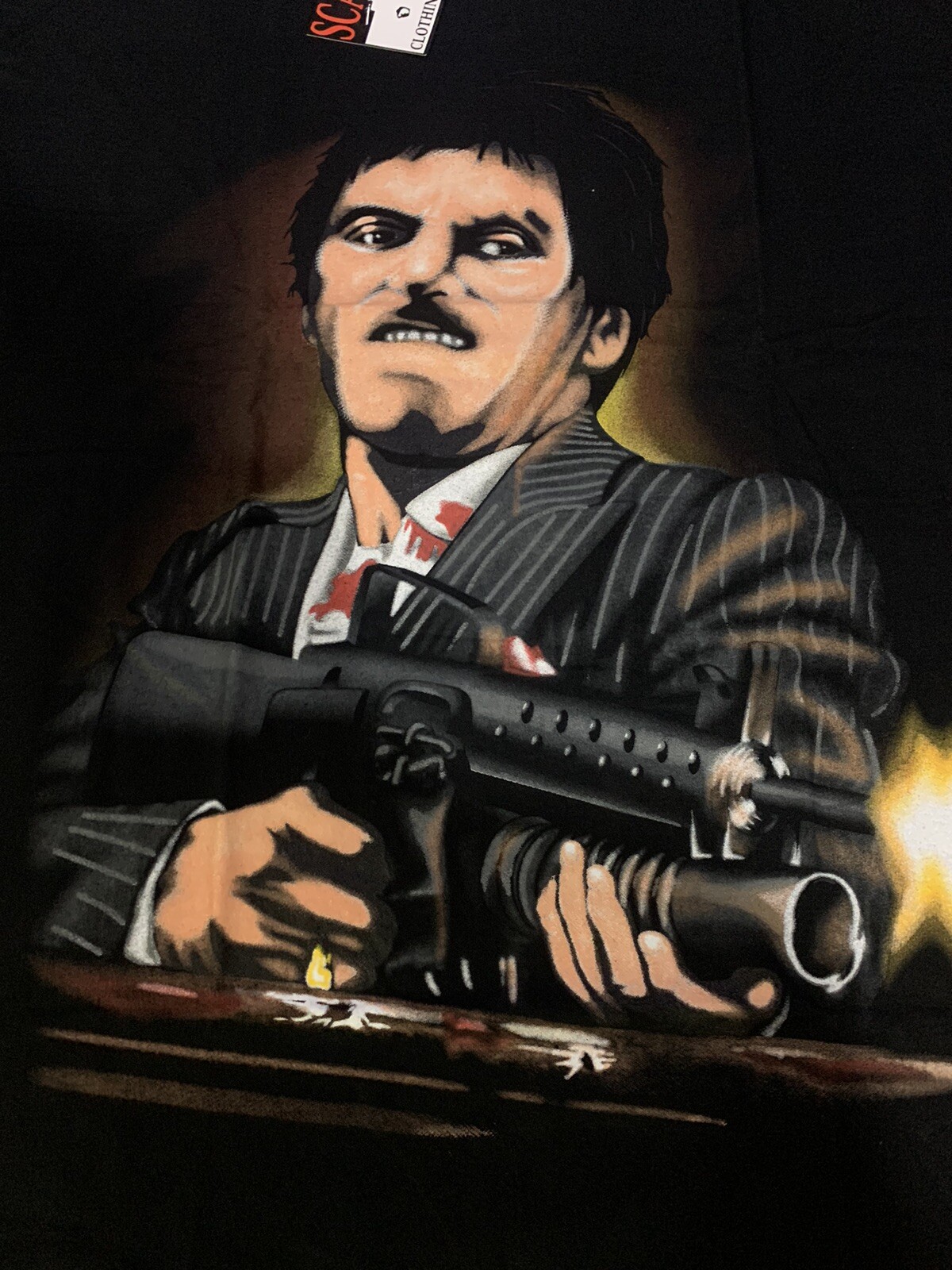 Vintage Y2K Scarface Clothing Co. Licensed Tony Montana Big & Tall 2X, 3X-5X NWT gallery
