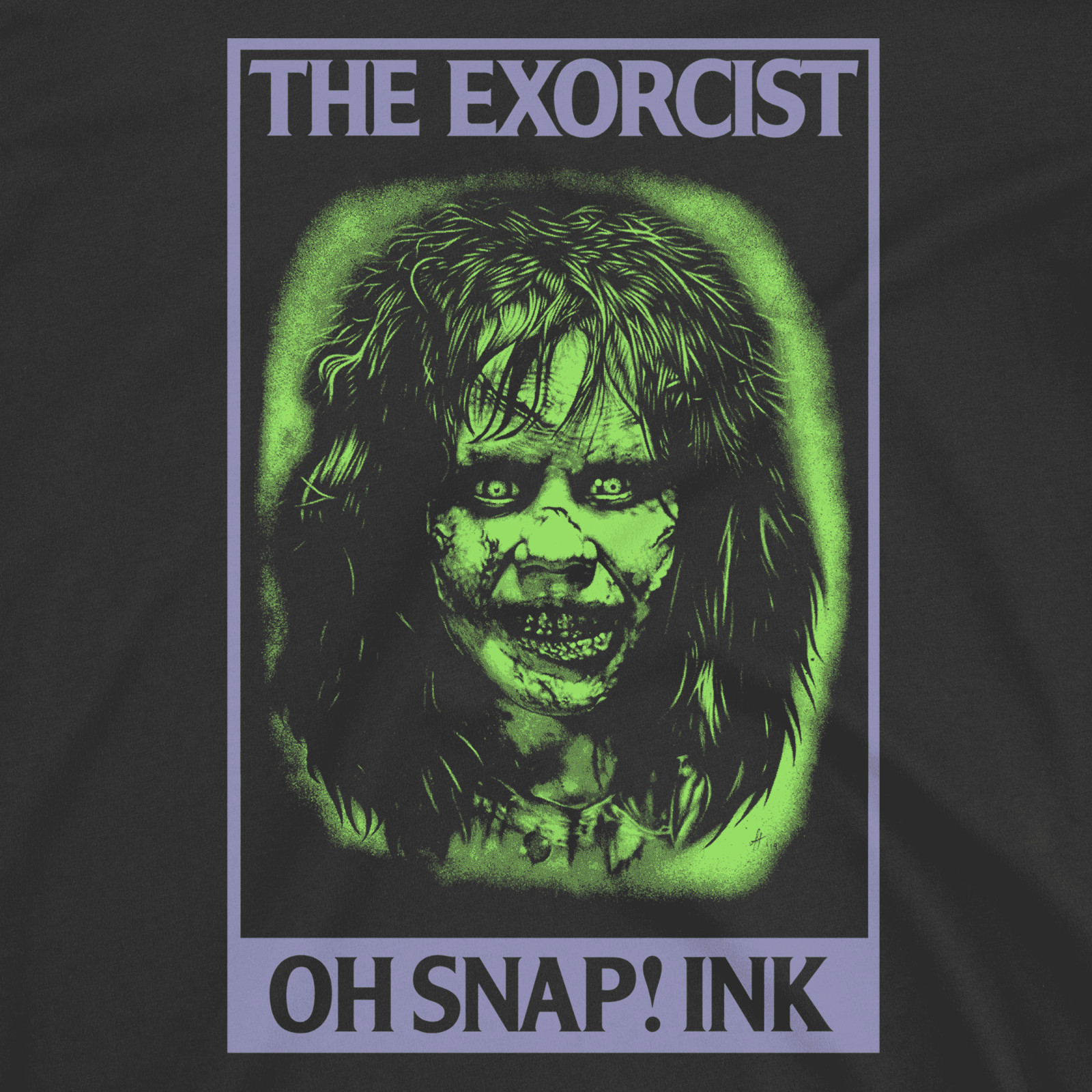 The Exorcist | Regan MacNeil Classic Horror Graphic T-Shirt by OH Snap! Ink gallery