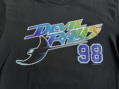 VTG 1998 Tampa Bay Devil Rays Inaugural Season T Shirt Men’s Size L Lee Sport