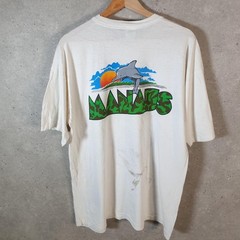 Vintage Hering Amazonas Brazil Graphic 90s Single Stitch T-Shirt Men’s 2XL White